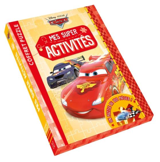 Cars : mes super activités ; coffret puzzle