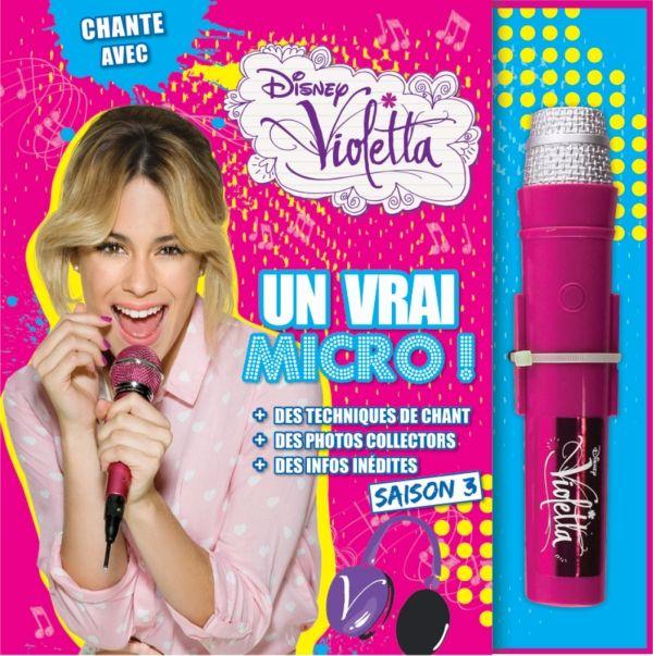 Violetta : saison 3 ; livre micro