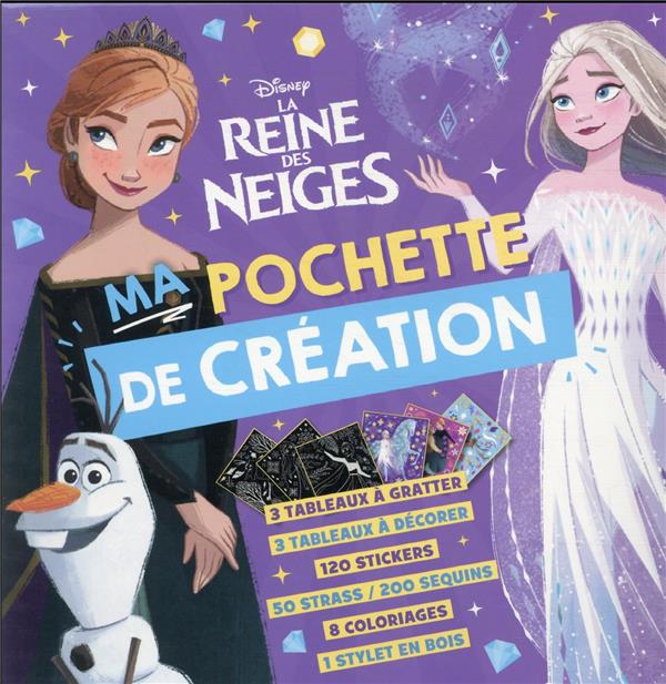 Les ateliers Disney : La Reine des Neiges : ma pochette de création