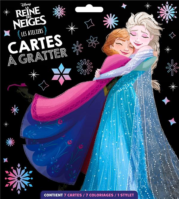 Les ateliers Disney : La Reine des Neiges : cartes à gratter