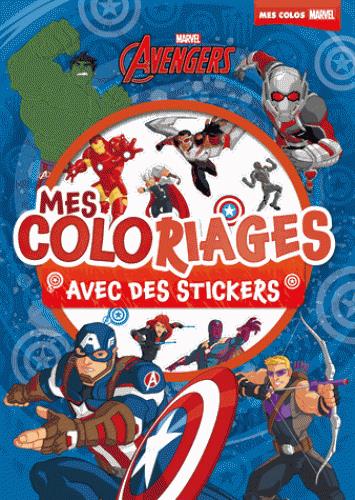 Avengers : mes coloriages avec stickers