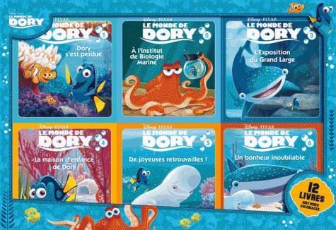 Le Monde de Dory : coffret 12 livres