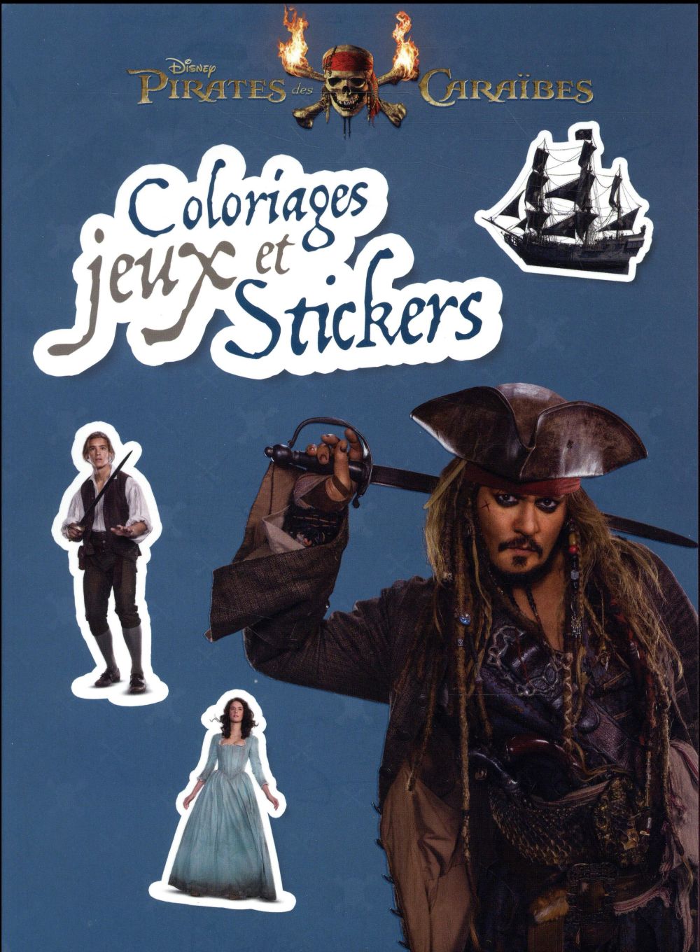 Pirates des Caraïbes 5 - la vengeance de Salazar : colo jeux et stickers
