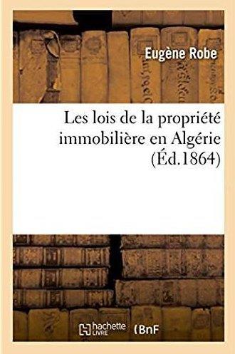 Les lois de la propriete immobiliere en algerie