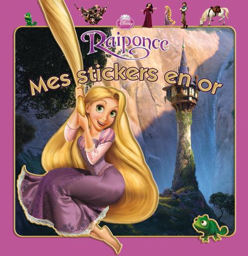 Mes stickers en or : Raiponce