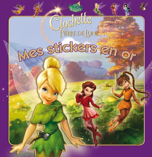 Mes stickers en or : Clochette et la pierre de lune
