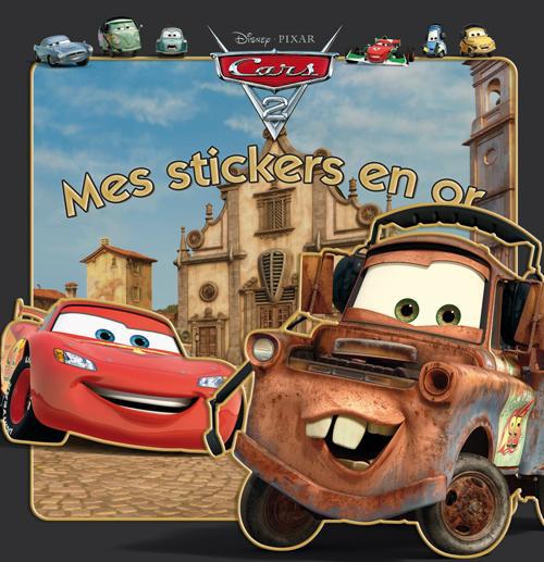 Cars 2 : mes stickers en or