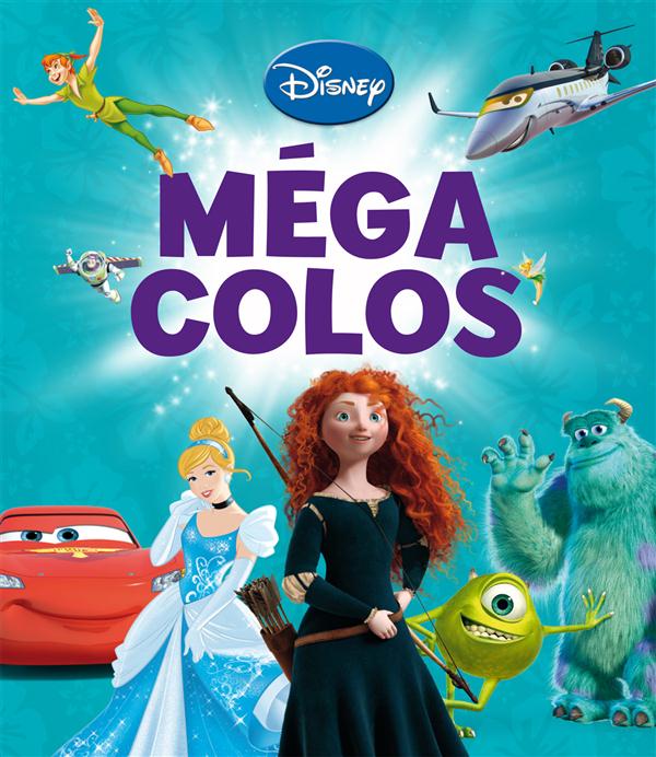 été Disney ; méga coloriage