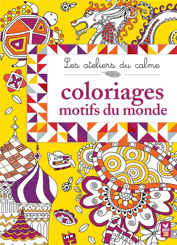 Coloriages ; motifs du monde