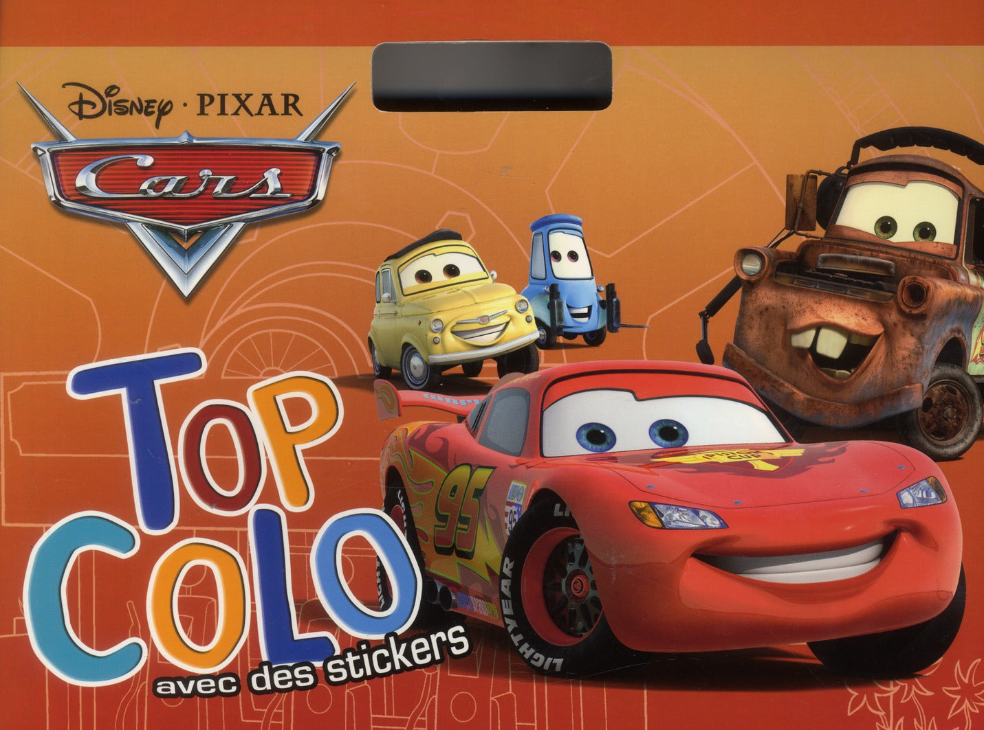 Top colo : Cars : avec des stickers