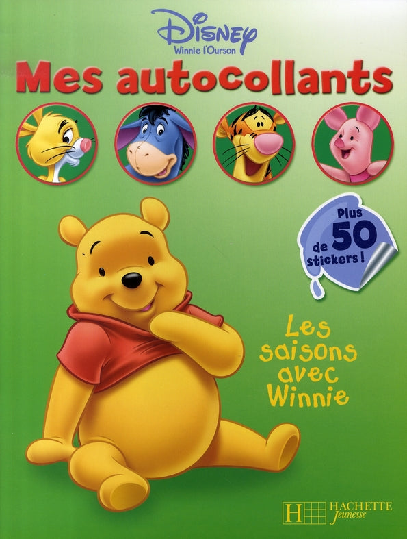 Mes autocollants : Winnie l'Ourson : les saisons avec Winnie