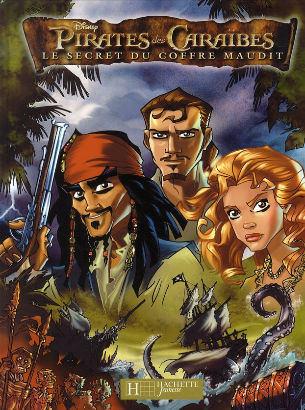 Pirates des Caraïbes 2 - le secret du coffre maudit : la BD du film