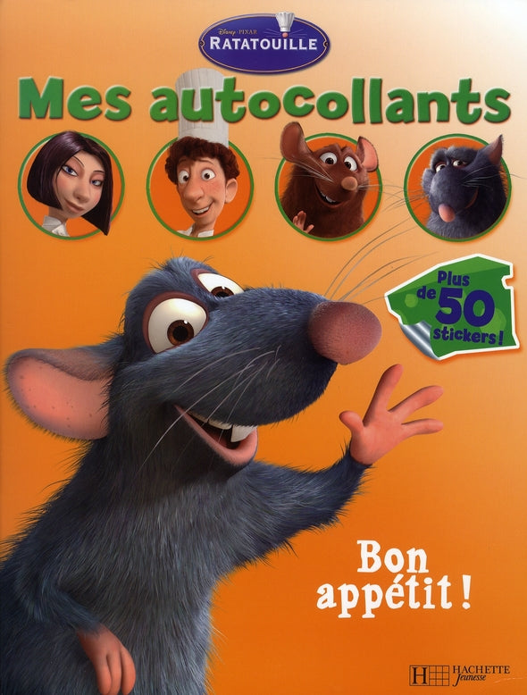 Mes autocollants : Ratatouille : bon appétit !
