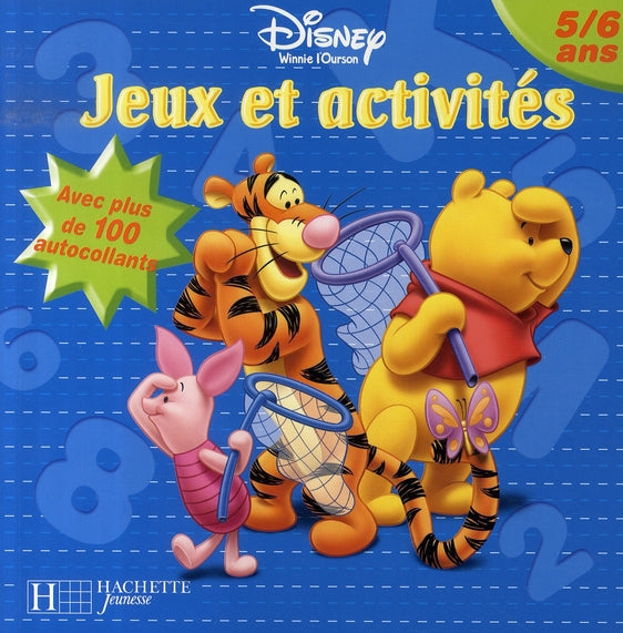 Jeux et activités : Winnie l'Ourson : 5/6 ans