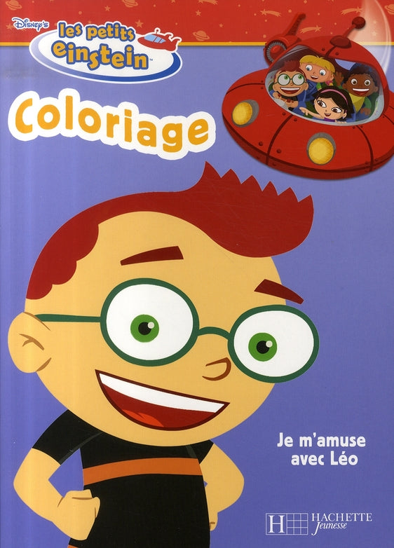 Je m'amuse avec léo, coloriage