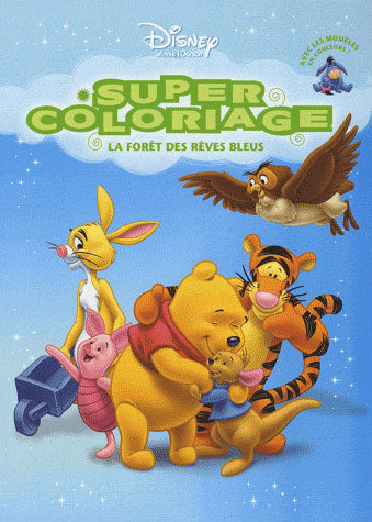 La forêt des rêves bleus, super coloriage