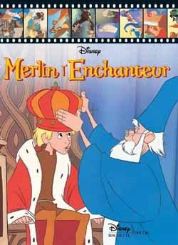 Merlin l'enchanteur, disney presente + magnet - noel 2007
