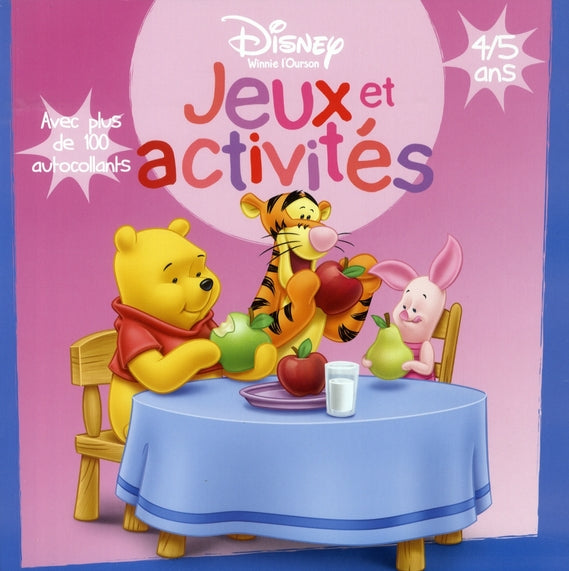 Jeux et activités : Winnie l'Ourson : 4/5 ans