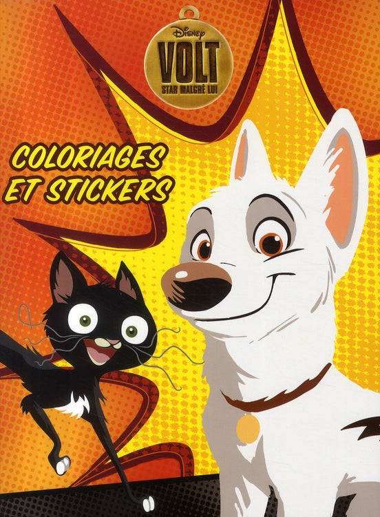 Volt, star malgré lui : coloriages et stickers