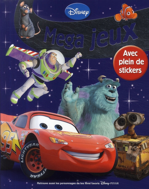Méga jeux Pixar