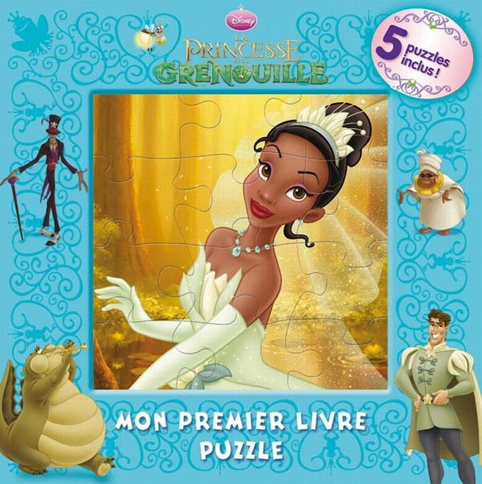 Mon premier livre puzzle : la princesse et la grenouille