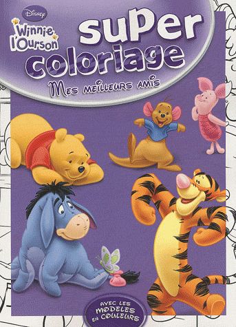 Mes meilleurs amis, super coloriage