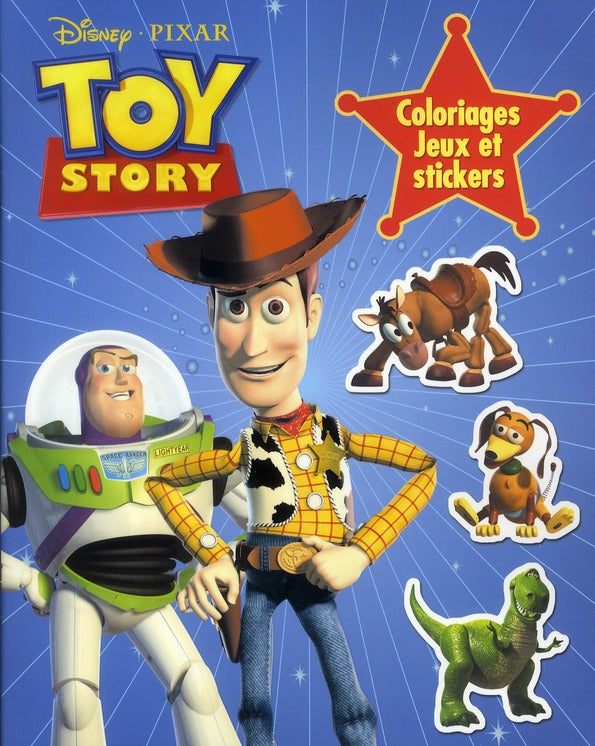 Coloriages, jeux et strickers : Toy story 1 et 2