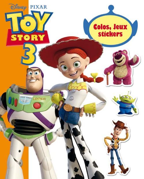 Coloriages, jeux et strickers : Toy Story 3