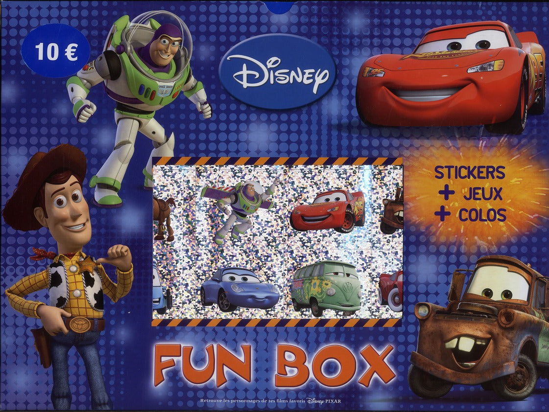 Cars et toy story ; fun box