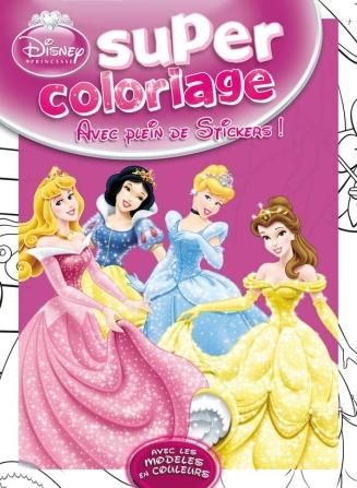 Princesses ; super coloriage