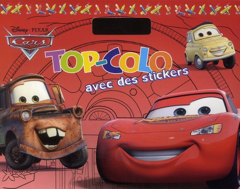 Top colo : Cars : avec des stickers