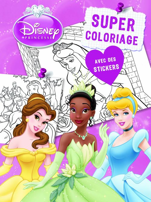 Princesses, super coloriage