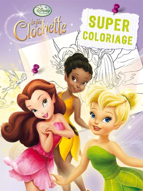 La Fée Clochette : super coloriage
