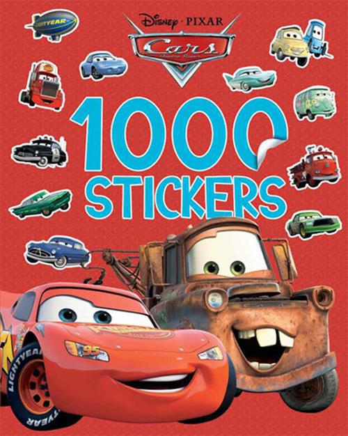 1000 stickers : Cars