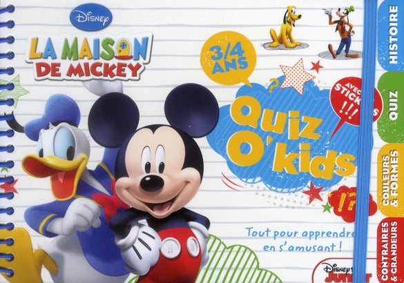 Quiz o'kids : la maison de Mickey