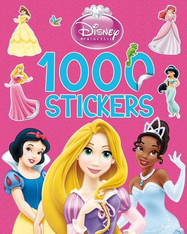 1000 stickers ; princesses