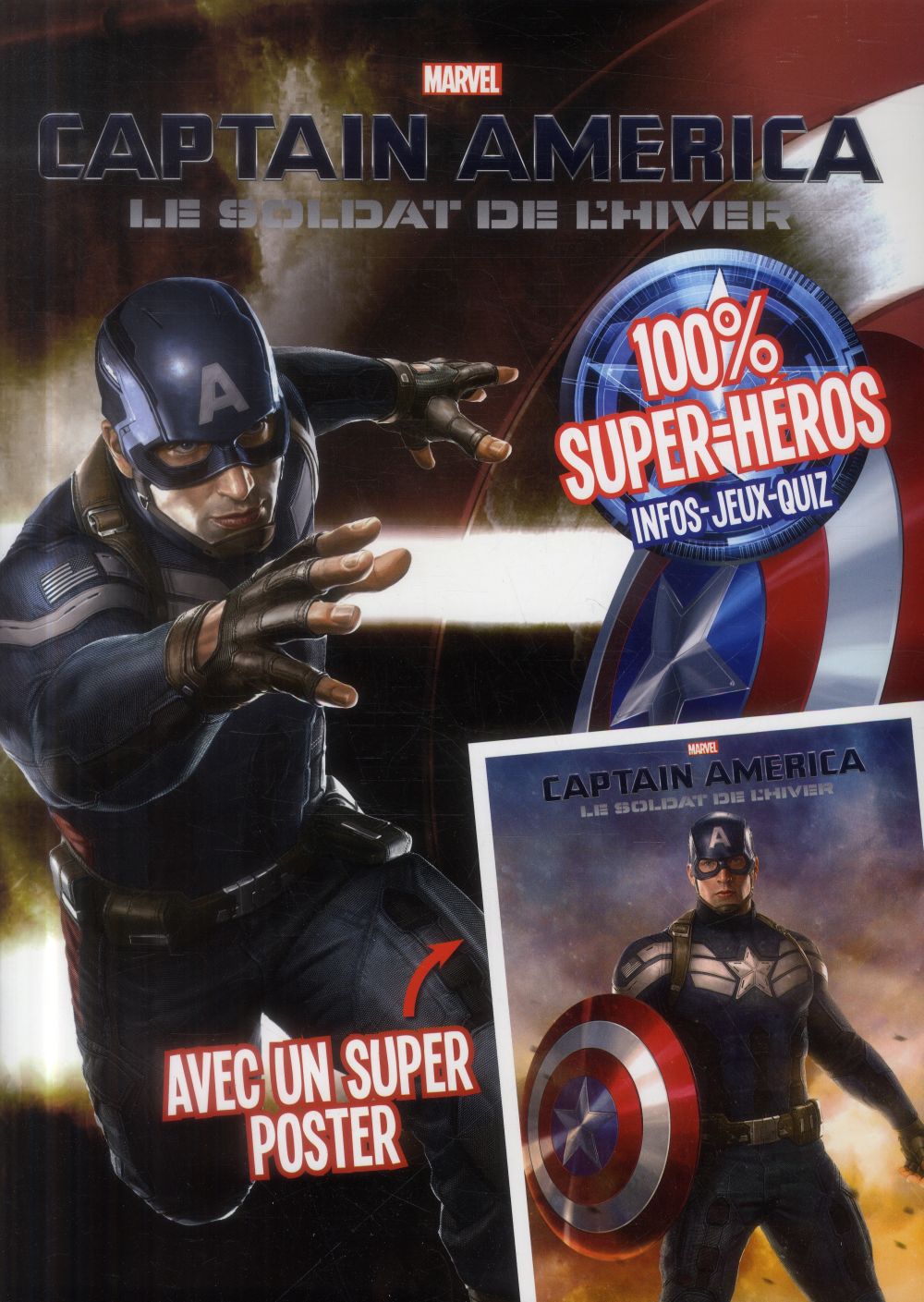 Captain America : le soldat de l'hiver ; 100% super-héros