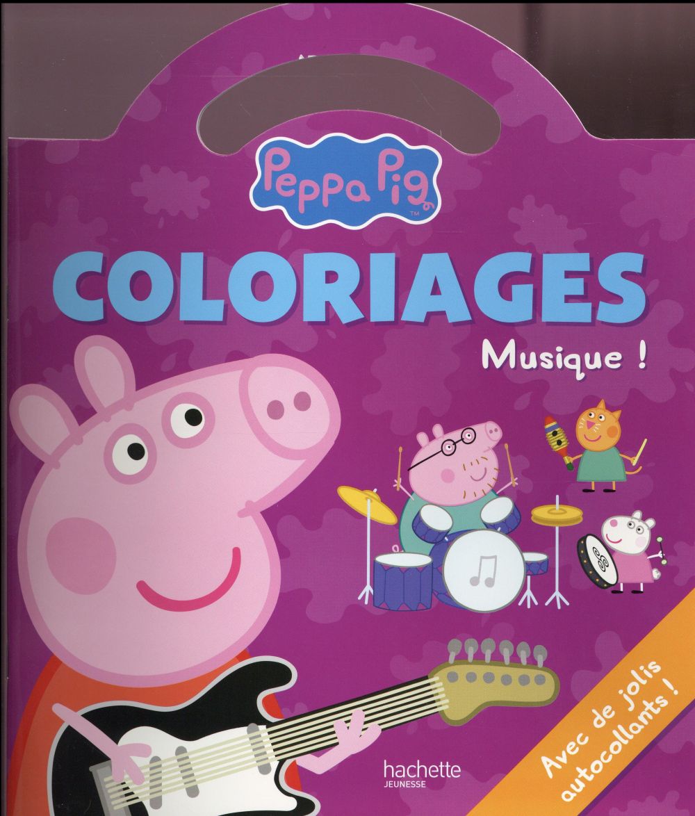 Peppa Pig : coloriages ; musique !