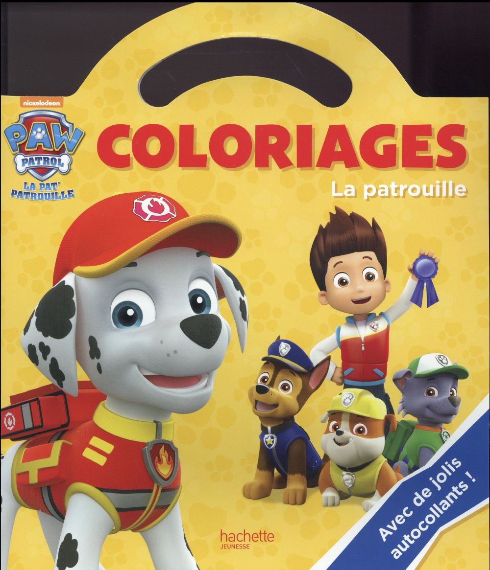 La Pat'Patrouille : coloriages ; la patrouille