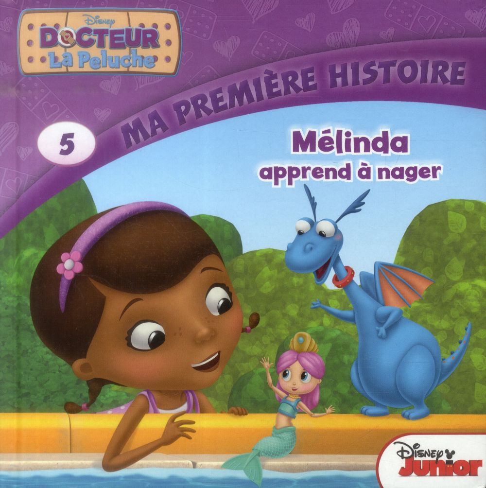Docteur La Peluche : Mélinda apprend à nager