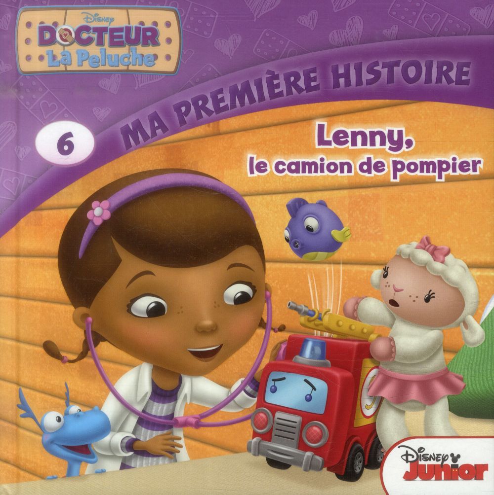 Docteur La Peluche : Lenny, le camion de pompier
