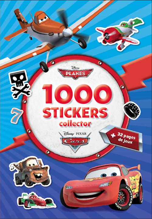 Le monde de Planes et de Cars ; 1000 stickers collector