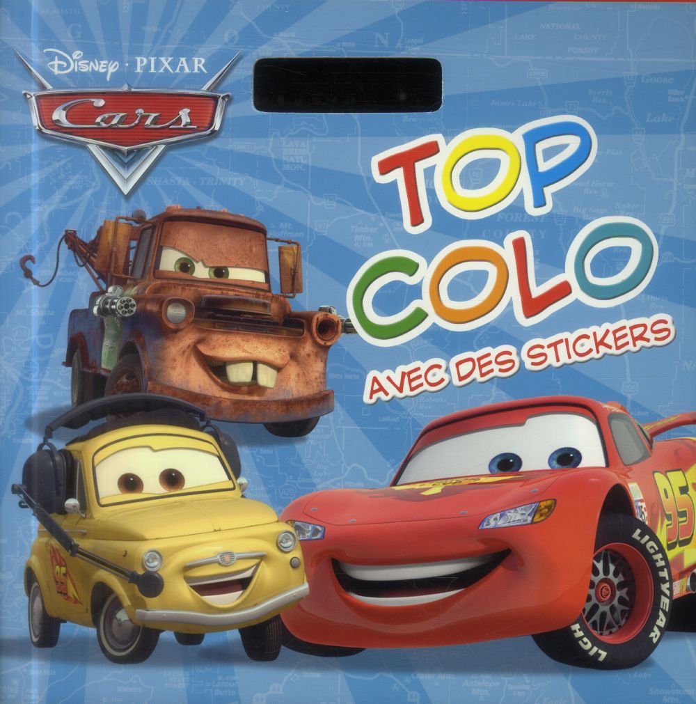 Top colo : Cars : avec des stickers