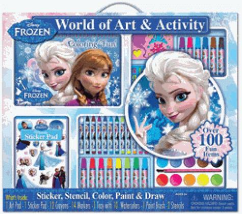 La Reine des Neiges : coffret d'activités géant