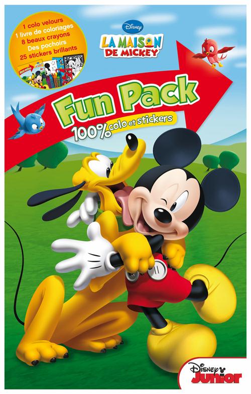 La maison de Mickey : 100% colo et stickers