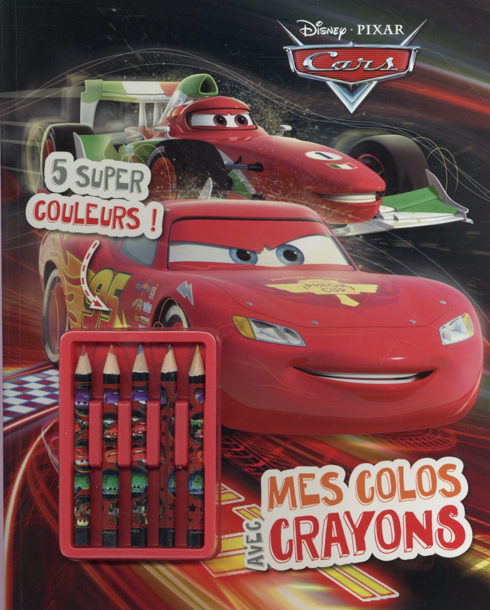 Cars : mes colos avec crayons