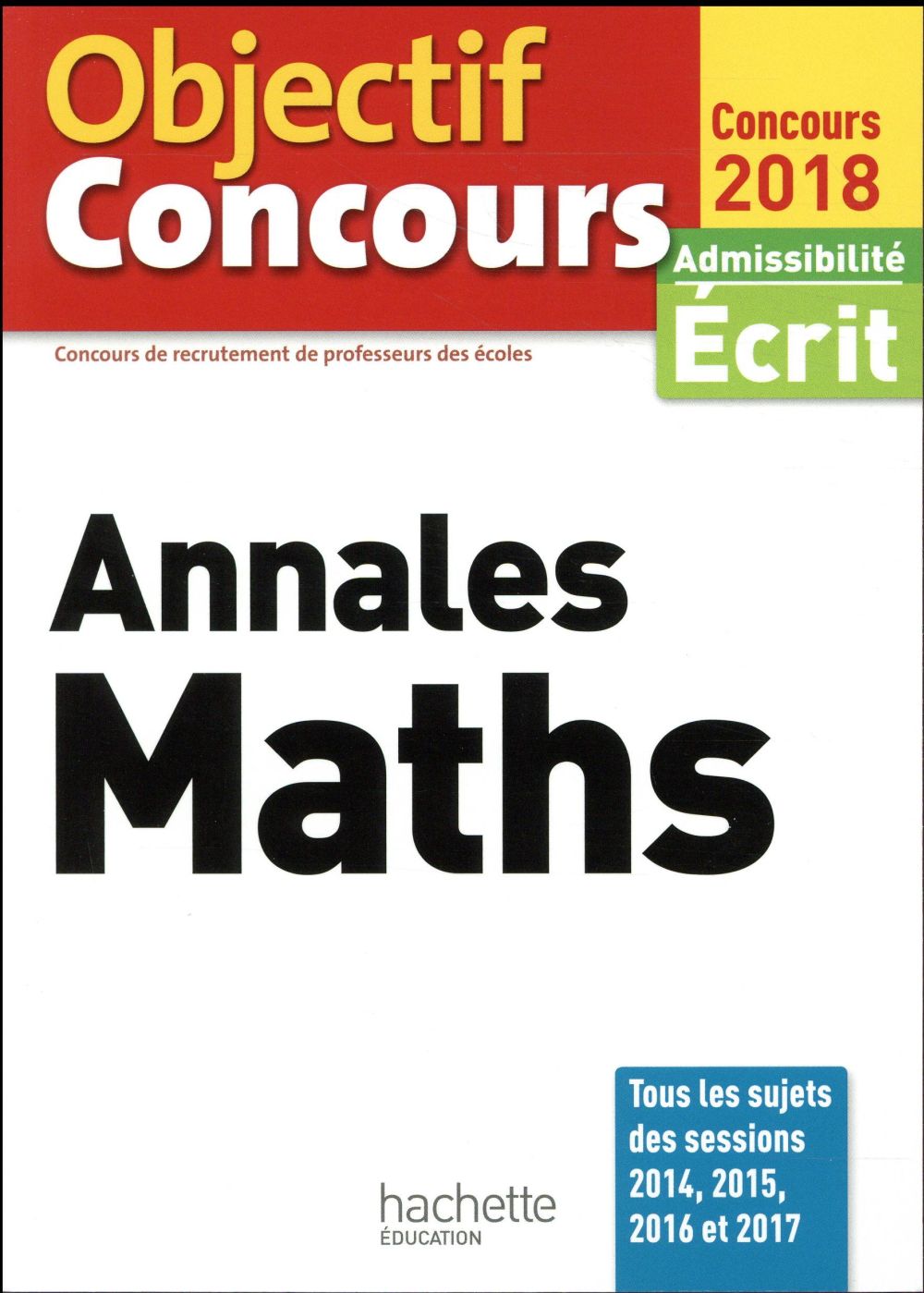 Objectif CRPE : annales maths