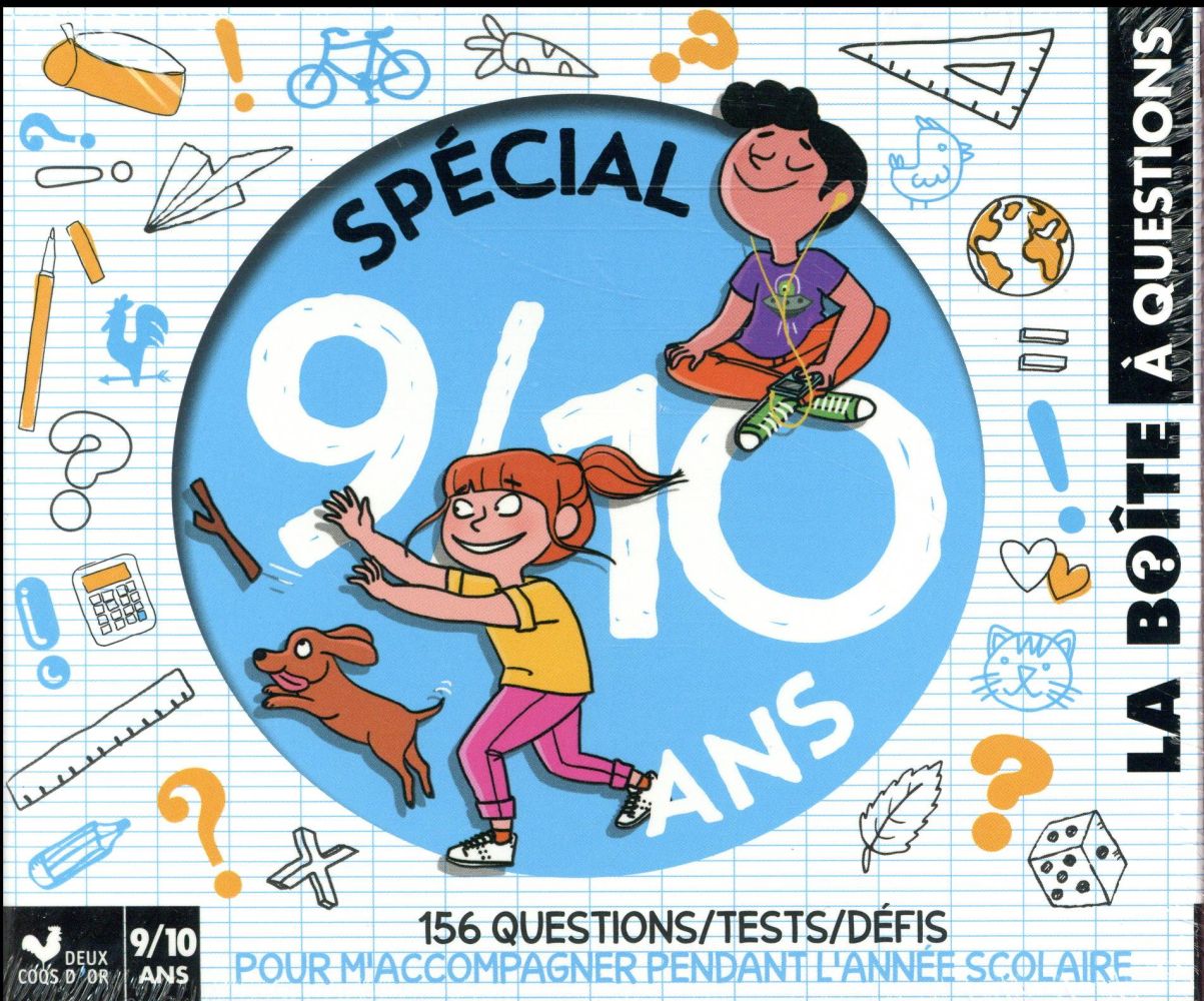 La boîte à questions ; 9/10 ans