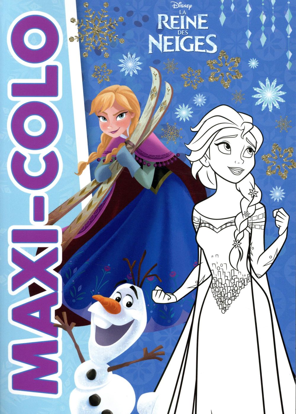 Maxi colo : La Reine des Neiges