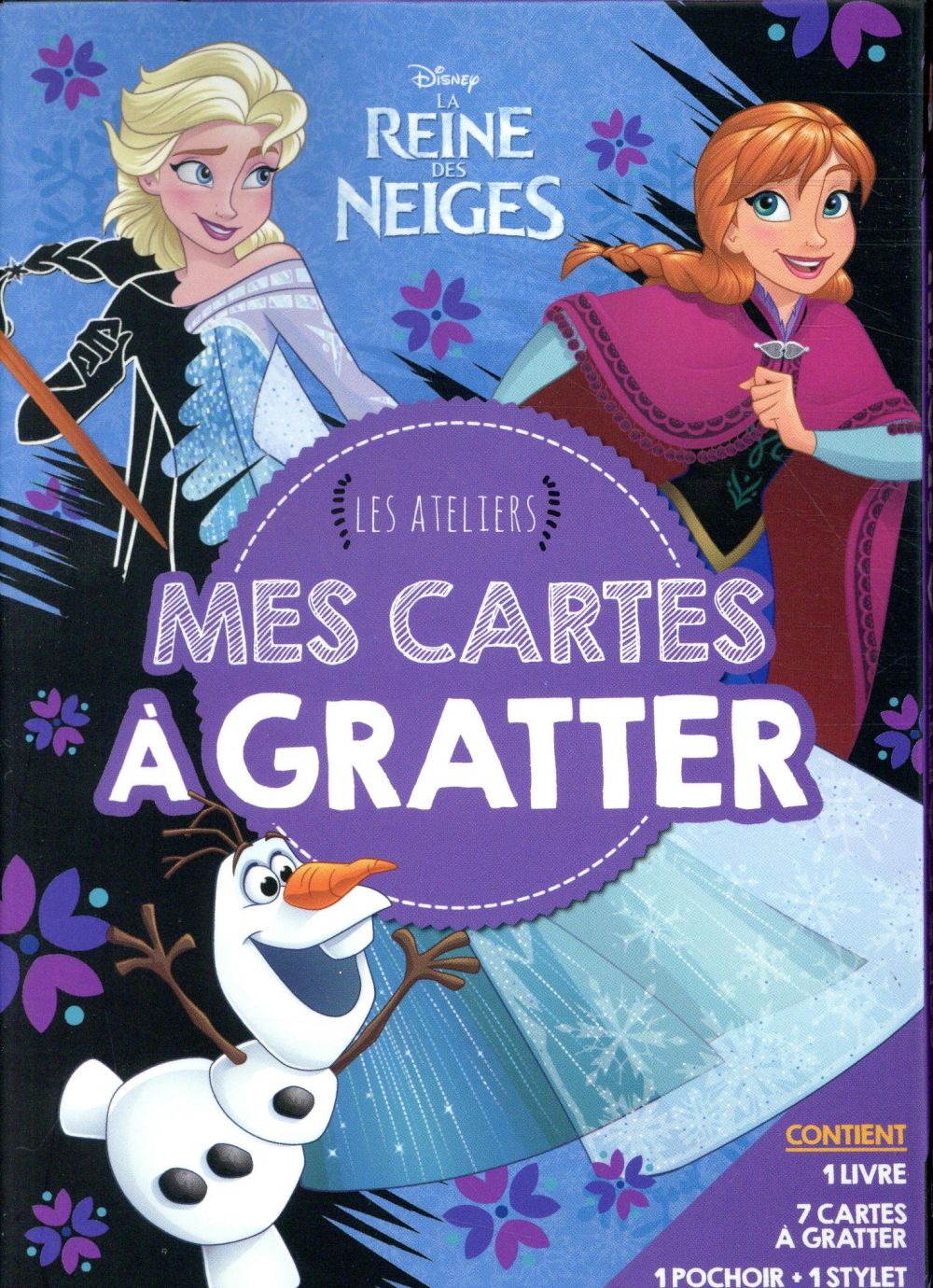 Les ateliers Disney : La Reine des Neiges : mes cartes à gratter